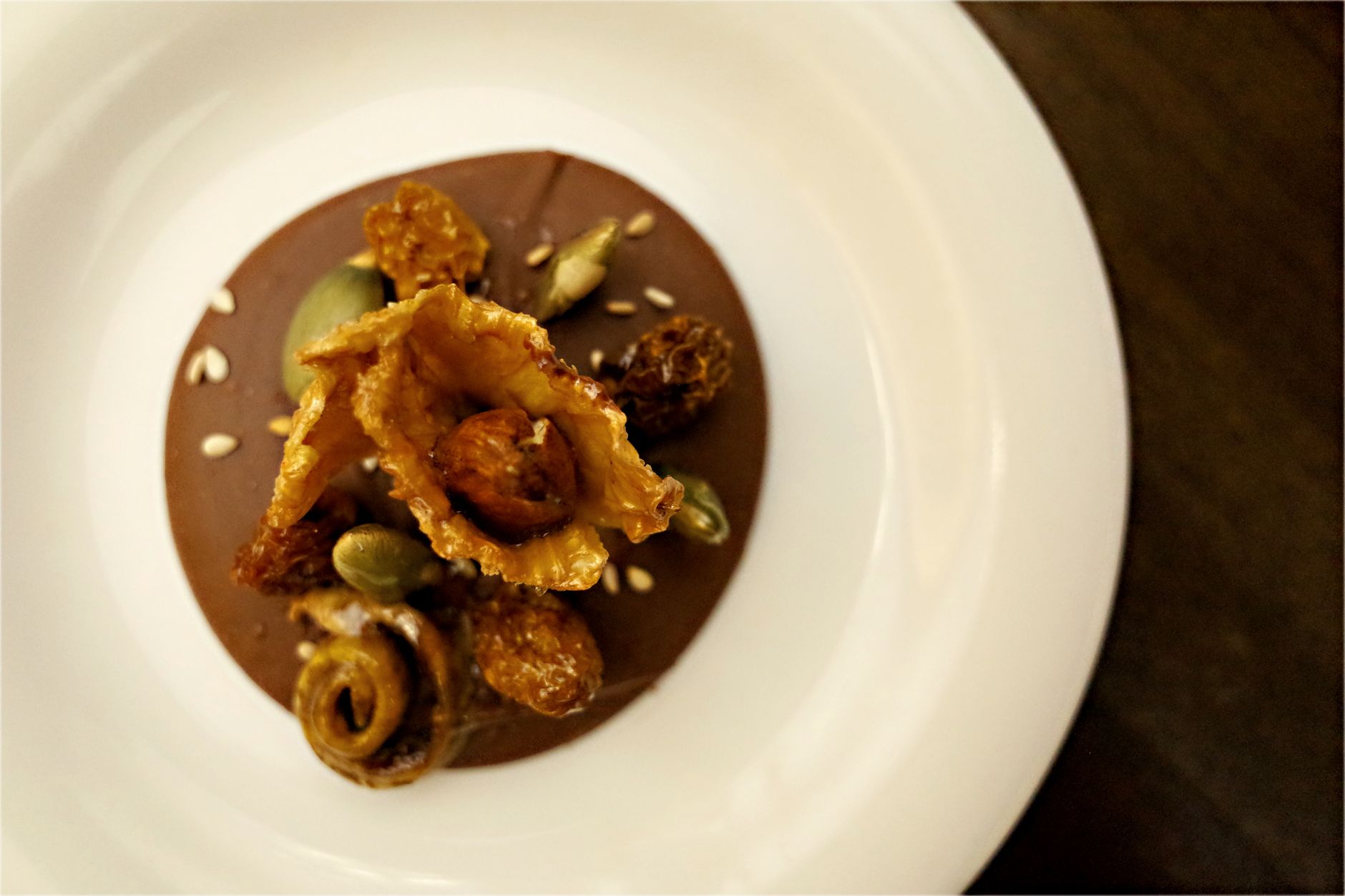 Signature dish Le Cinq