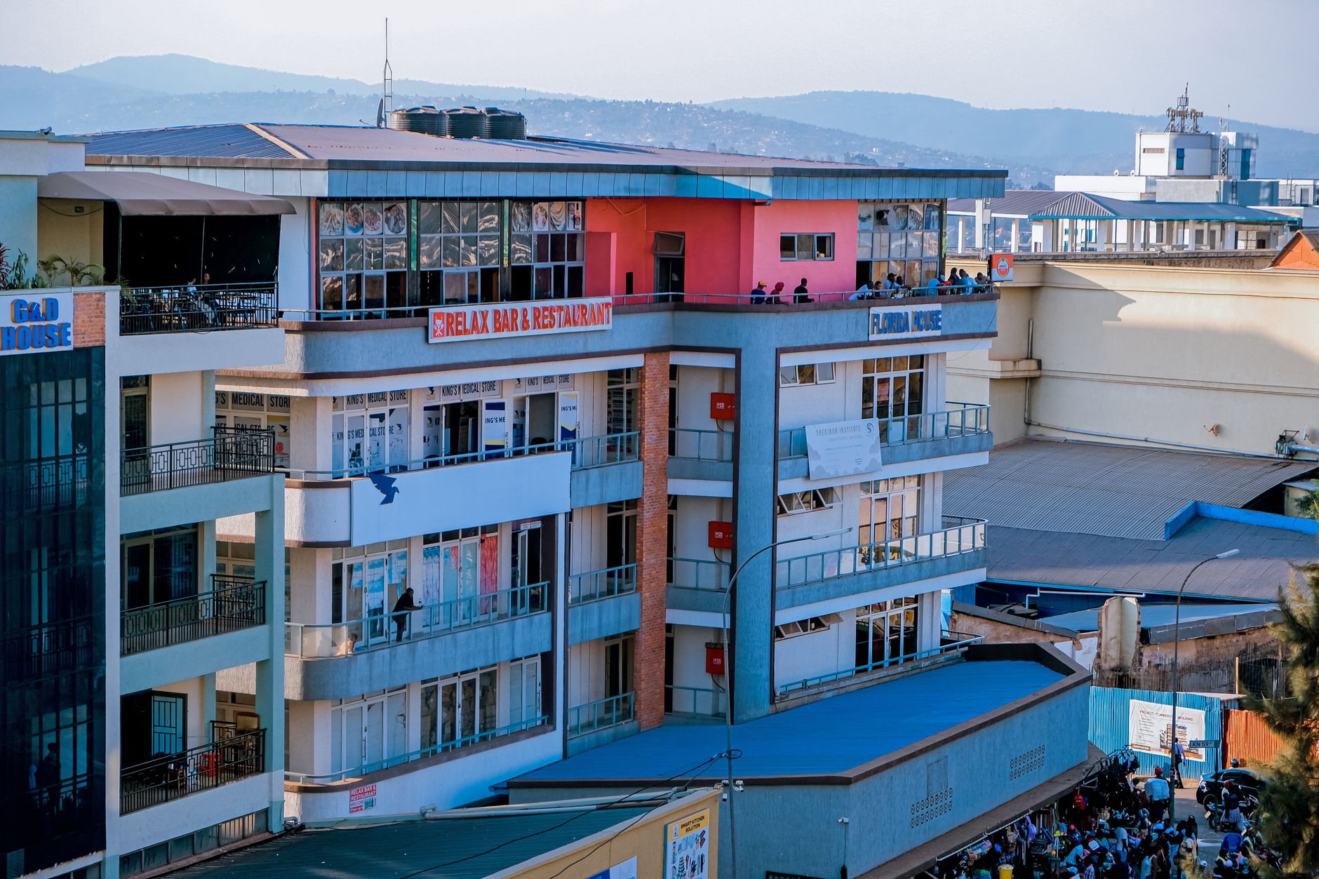 The Hut Restaurant Rwandan Modern Kigali Rwanda