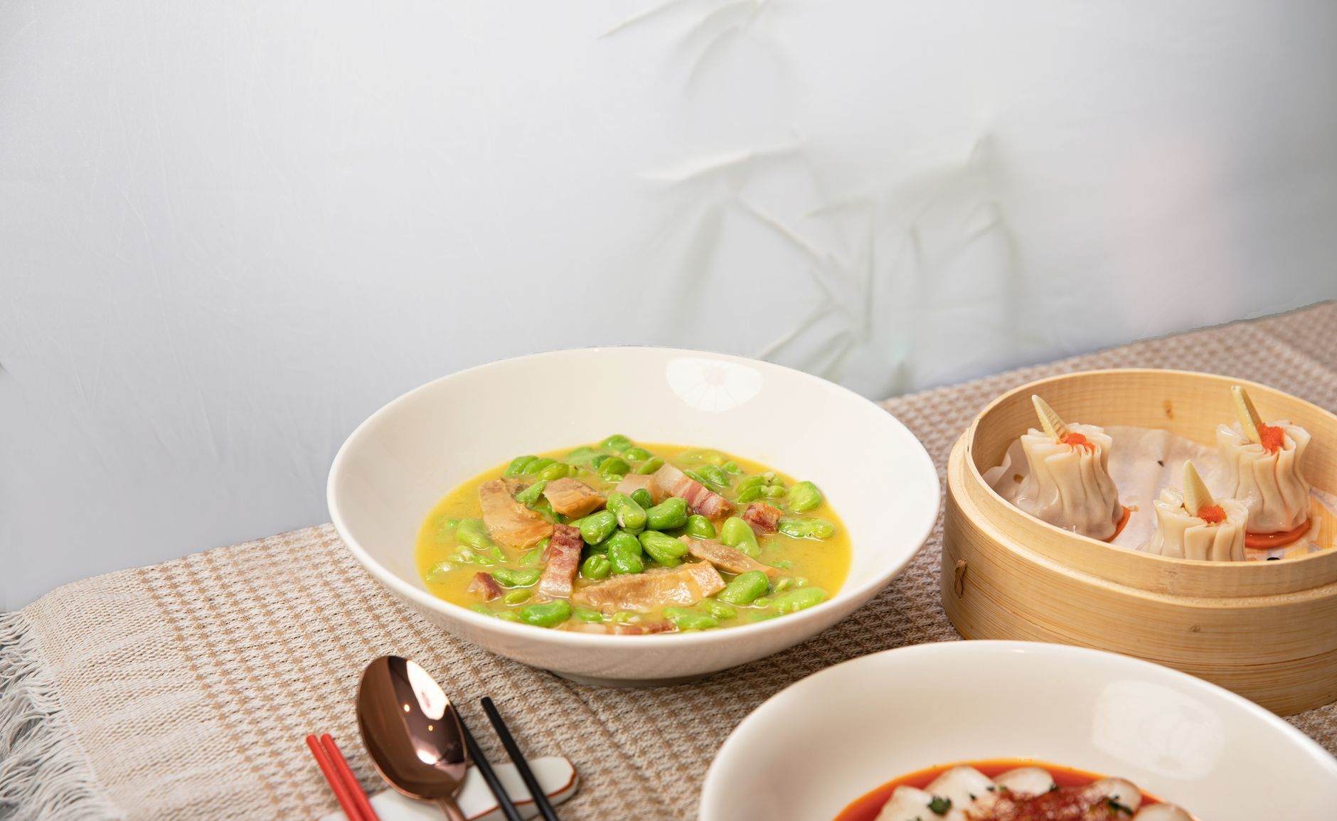 Zhiwa Ling signature dish plated