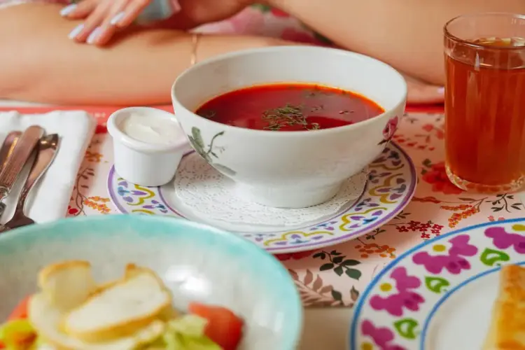 Borscht Ukraina - Kuliner Eropa