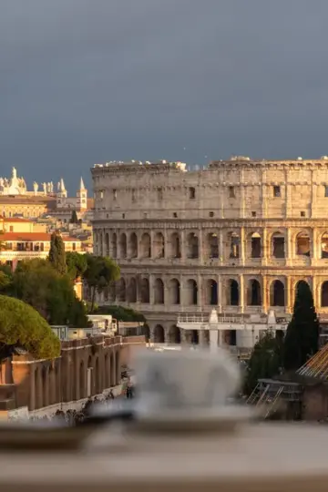 Cafe Rome Italy - Kuliner Eropa