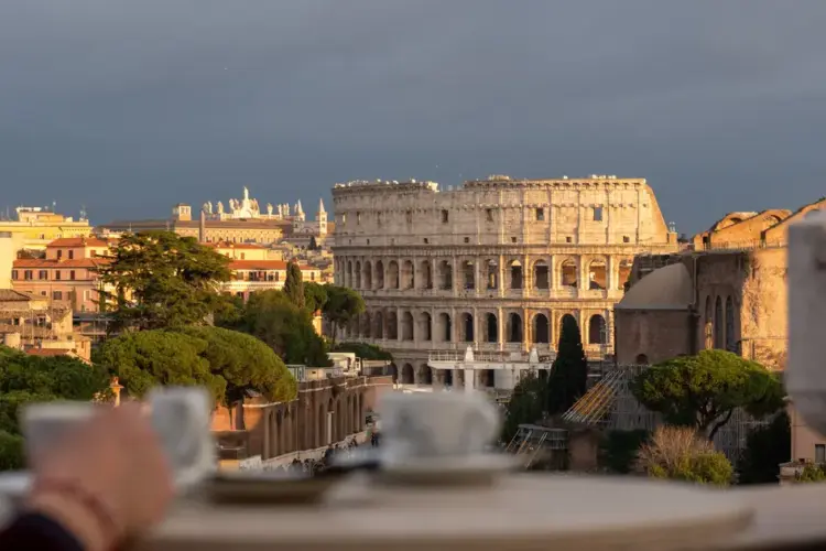 Cafe Rome Italy - Kuliner Eropa