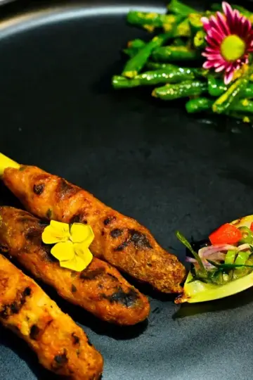 Sate Lilit Ayam - Kuliner Nusantara