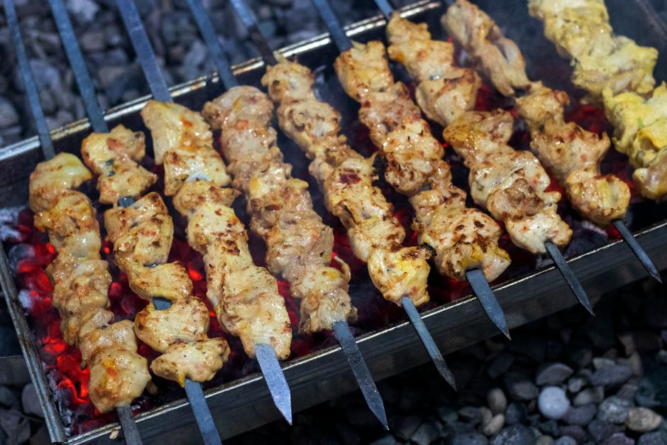 Chelo Kabab at Shabestan Restaurant Isfahan Iran
